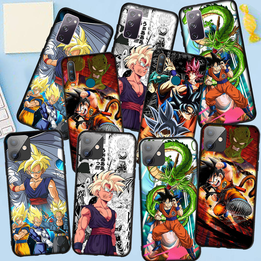 Case for iPhone 17 15 16 Plus Xiaomi Poco X7 X6 F8 F7 M8 C85 C75 C71 Redmi Note 14 12 11 13 Pro Max A4 14C 13C Dragon Gokus Ball Funda Son Gohan Super