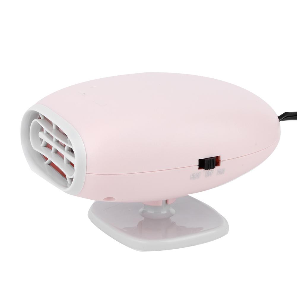 Car Heater Universal 12V Interior Heating Fan Window Mist Remover 12V