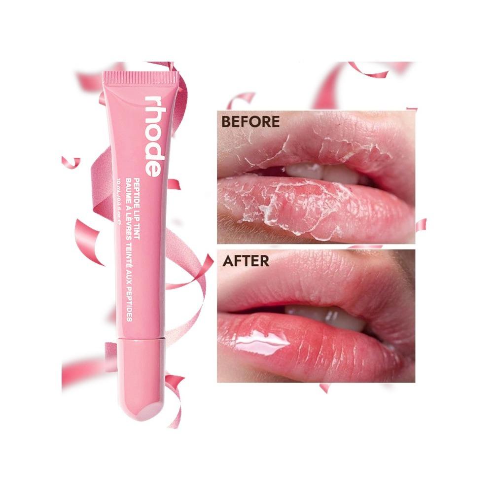 Rhode Peptide Lip Tint, Sheer Color and Hydrating Finish, 3 fl oz, 10ml (Ribbon)