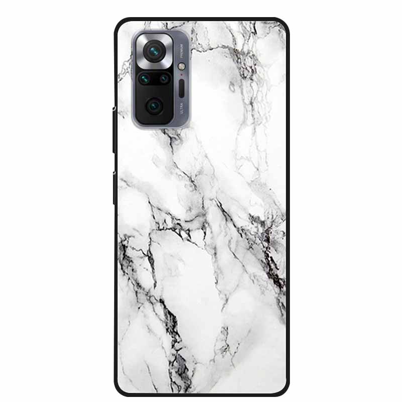 Per Xiaomi Redmi Note 10 Pro Custodia Moda Morbido Silicone Cover per Telefono per Redmi Note10 Pro Max Coque M2101K6G Paraurti Cool Funda