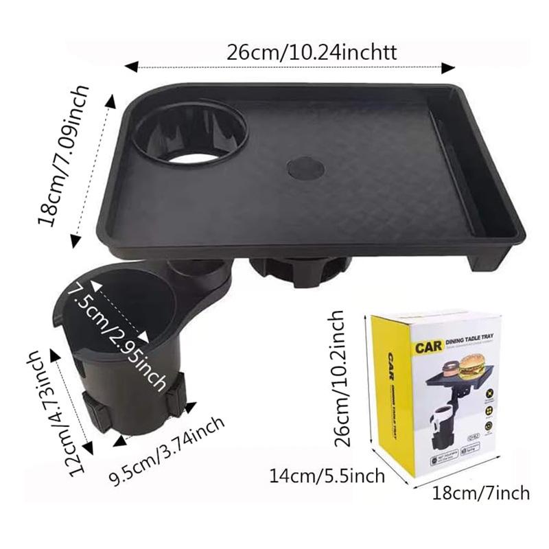 Multifunctional Car Cup Holder for Passenger Seat