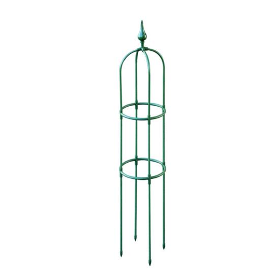 Plant Obelisk Trellis Climbing Plants Garden Tower Trellis Outdoor Rose Bush Support Rustproof Metal Trellis for Potted Plant Clematis Vine Jasmine