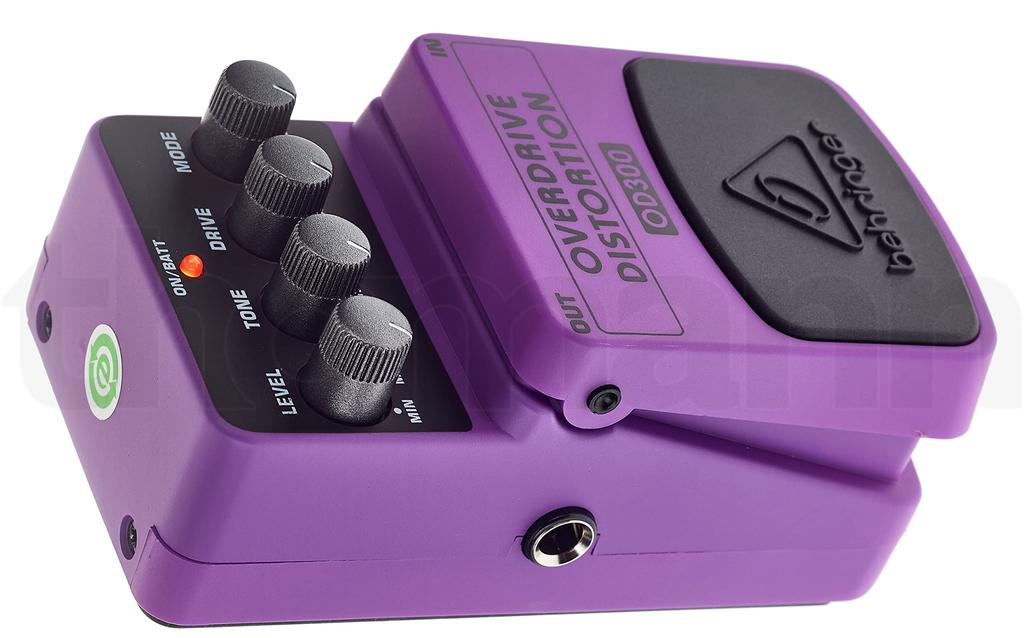BEHRINGER OVERDRIVE/DISTORTION OD300 Distortion Effects Pedal