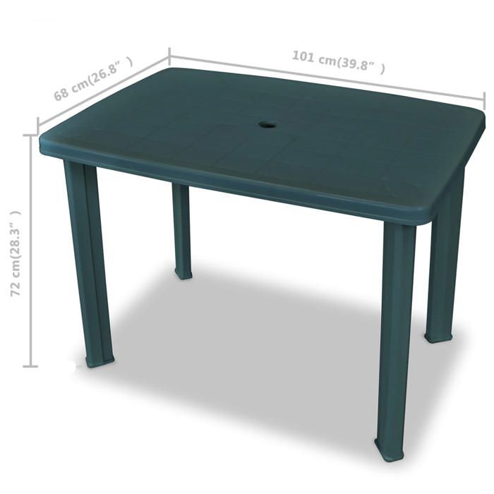 VidaXL Mobilier de Bistro 3 pcs Salon de Jardin Table et Chaises de Salle à Manger Mobilier de Terrasse Patio Extérieur 275078