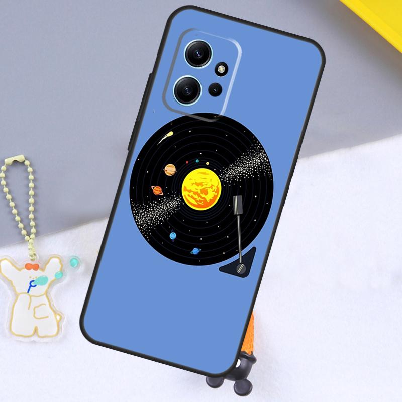 

Vinyl Record Retro Case For Xiaomi Redmi Note 13 9 10 11 12 14 15 Pro Plus Cover For Redmi 15 C 14C 10C 12C 13C Redmi Note 11 Pro