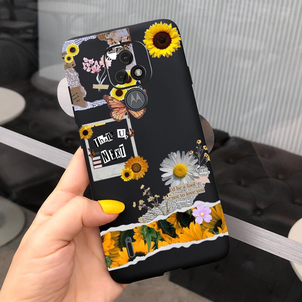 Cover For Motorola Moto E7 Plus Case Silicone Soft TPU Bumper Fundas For Moto E7Plus Phone Cover For MOTO E7 E 7 Plus Coque Etui