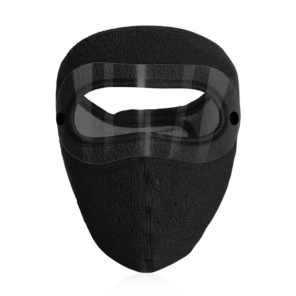 

Windproof Anti Dust Full Face Mask Cycling Ski Breathable Masks Eye Shield HD Anti Fog Goggles Hood Cover Winter Warm Hat Cap