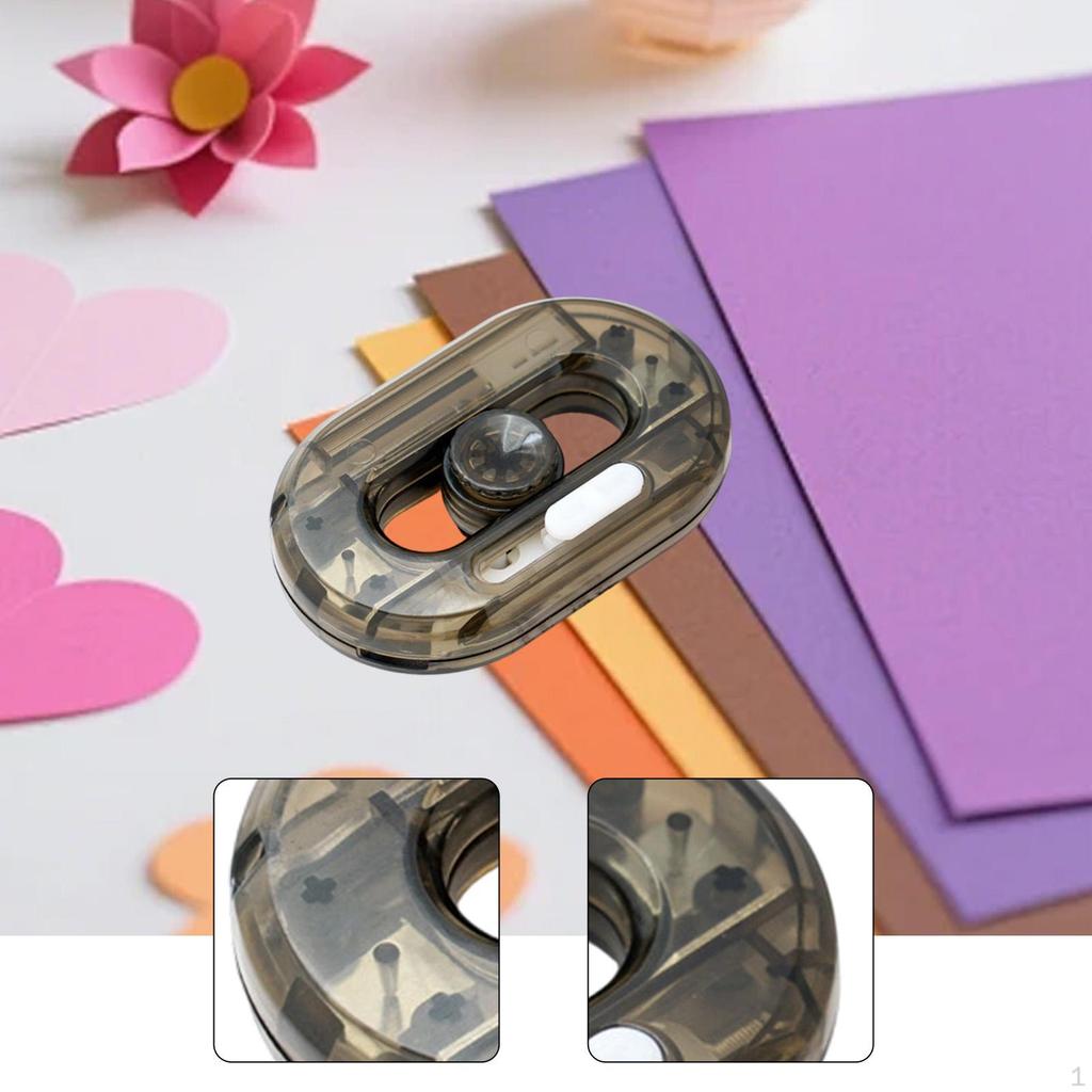 Box Cutter Opener Compact Mini Lightweight Paper Knife Utility for Stretch Wrap Banding