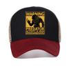 Men Caps for Men Season Predator Activity Is High Baseball Cap Men Design Vintage Printed Cotton Mesh Breathable Trucker Hat