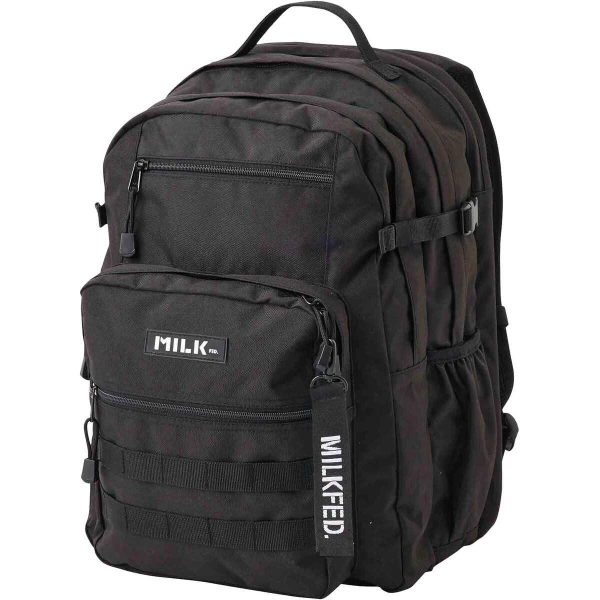 

Milkfed Active Double Pocket Molle One Size Backpack, Women s, Black, чорний