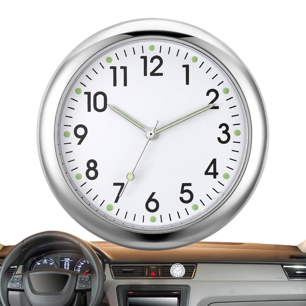 Car Watch Stick-on Car Dashboard Mini Mini Luminous Car Vent Clock Dashboard Watch Car