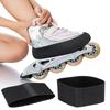 1 Pair Thickened Roller Skate Boot Protectors Straps Elastic Sleeve Band for Figure, Speed Skating Shoe Cover Guards