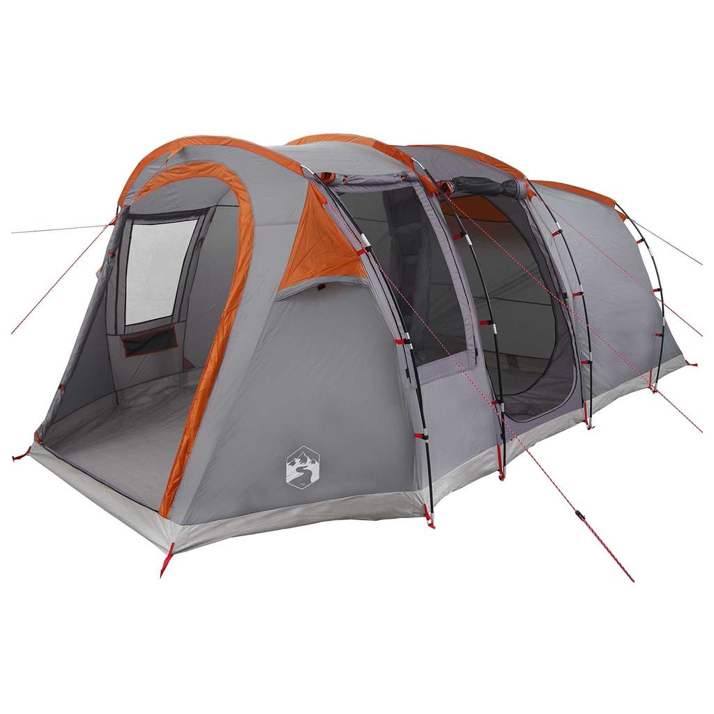 Tunnel Tent Gray and Orange 505 x 330 x 204 cm