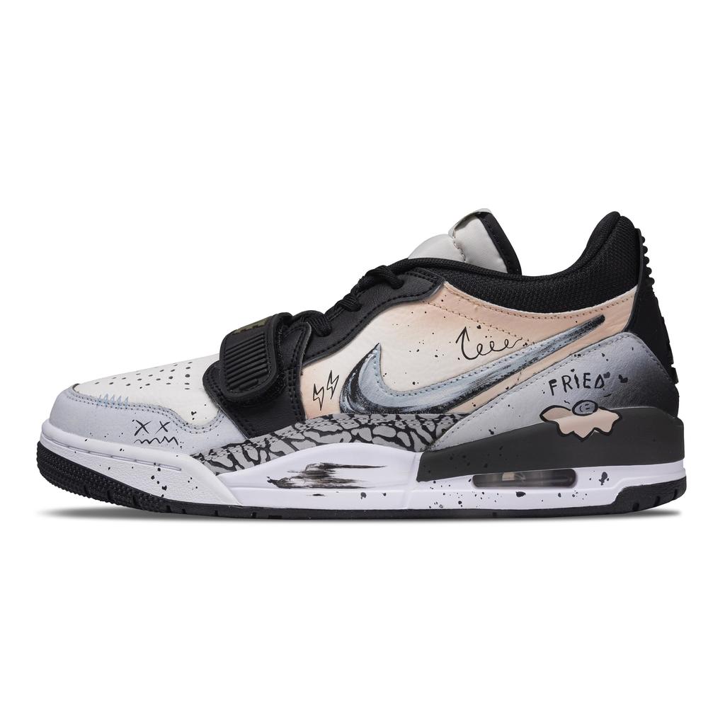 Jordan Legacy 312 Glacier Warm Current LH Abrasion Resistant Breathable Height Increasing Low top CD7069-120(Team1240-)