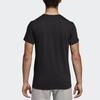 Adidas Boss Round Neck Letter Pullover Short Sleeve T-Shirt Men Tops Black DI0292