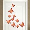 6/10pcs Romantic Wedding Items Wedding Room Background Wall Decorations In The Bride'S Bedroom Arrangement Newlywed Butterfly Three-Dimensional