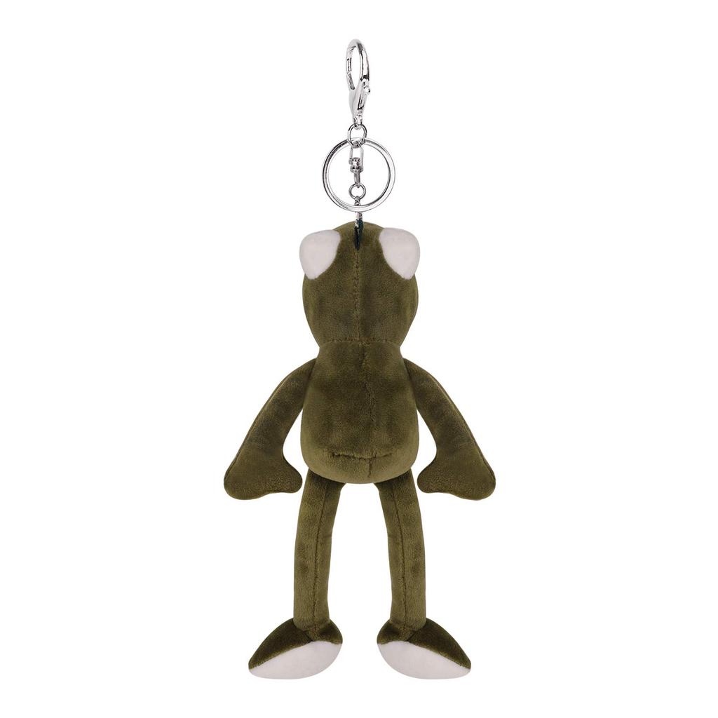 Cute Frog Plush Frog Key Bag Cute Car Stylish Frog Animal Hanging Popular Birthday School Entrance Gift [LYING] Keychain, Charm, Women's Charm,