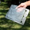 1/2Pcs Outdoor Plastic Card Type Cutting Board Folding Table Vegetable Fruit Cutting Mat Camping Table Easy to Clean