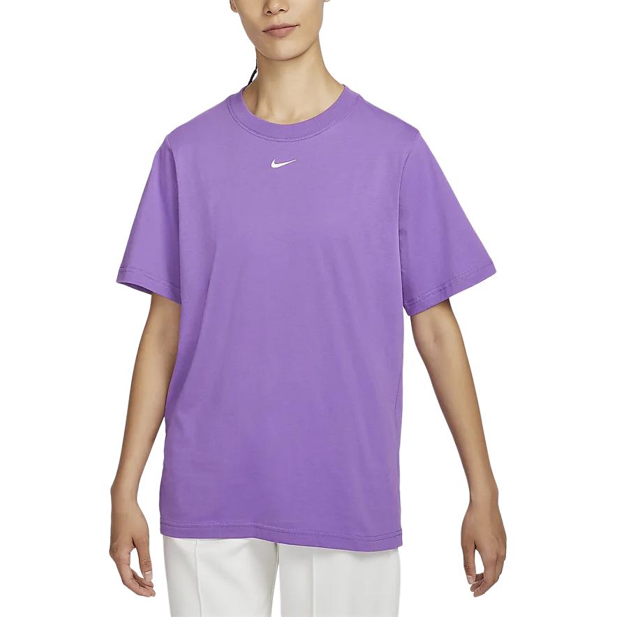 Nike Women s Purple Sportswear T-Shirt FD4150-521 M