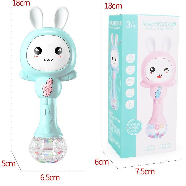 Factory, Baby Toy Music Stick, Story Lights Music Sand Hammer Stick, Sand Hammer Hand Rattle Stick