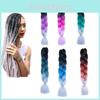 Colorful Jumbo Braids Hair Accessories For African Dirty Braids Solid Or Multi-color
