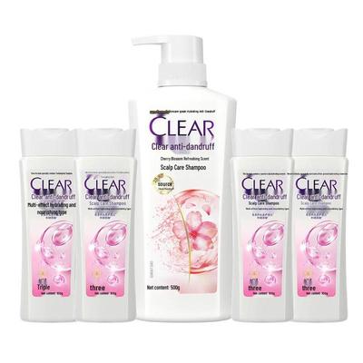 Clear Cherry Blossom Refreshing Anti-Dandruff Shampoo