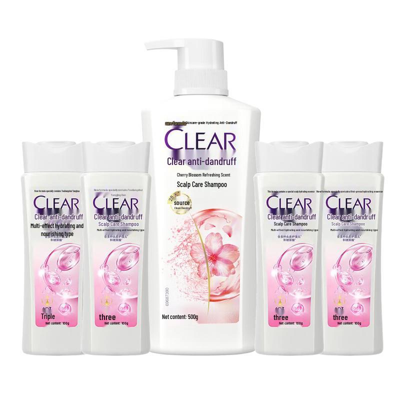 Clear Cherry Blossom Refreshing Anti-Dandruff Shampoo