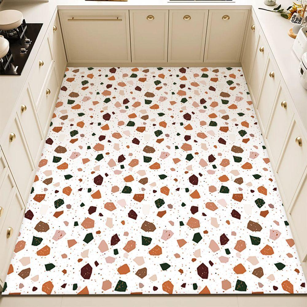 Diatomaceous Earth Kitchen Floor Mat – Absorbent, Oil-Resistant, Non-Slip, and Stain-Resistant