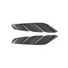 For Hyundai IONIQ 6  + Car Rear Fog Lights Lamp Strips Trim Cover Stickers Rear Bumper Spoiler
