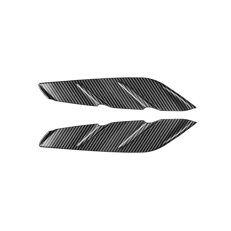 For Hyundai IONIQ 6 + Car Rear Fog Lights Lamp Strips Trim Cover Stickers Rear Bumper Spoiler