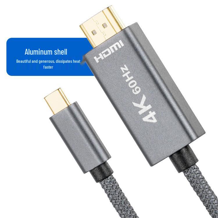 Type-C To HDMI 4K60Hz Screen Mirroring Cable for Phone/Computer To TV