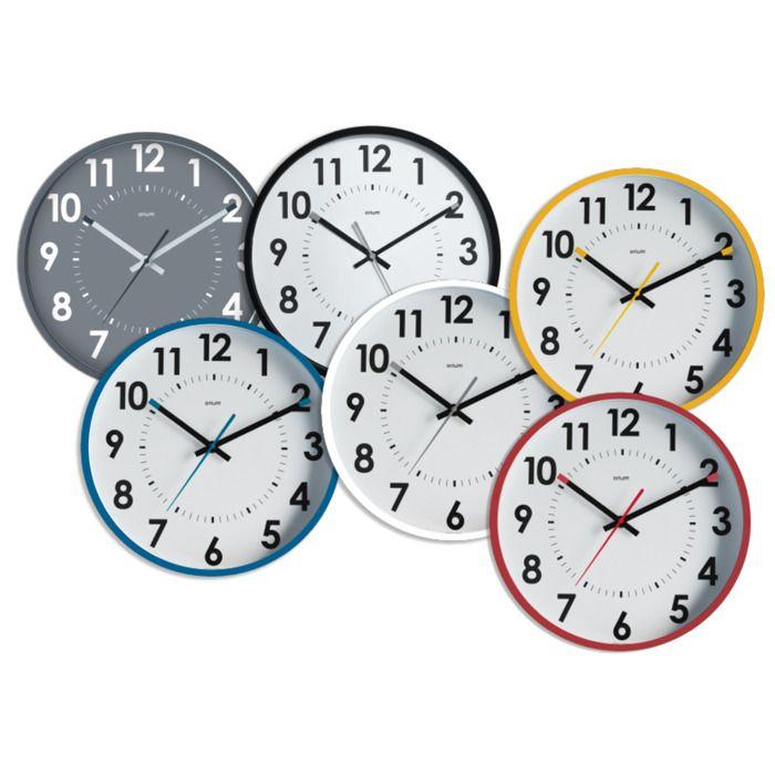 Horloge - ORIUM - Horloge a quartz alu - Gris - Ø30cm - Intérieur