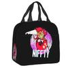 Custom Hazbins TV Show Animation Hotel Lunch Bag Men Women Thermal Cooler Insulated Lunch Boxes for Kids School