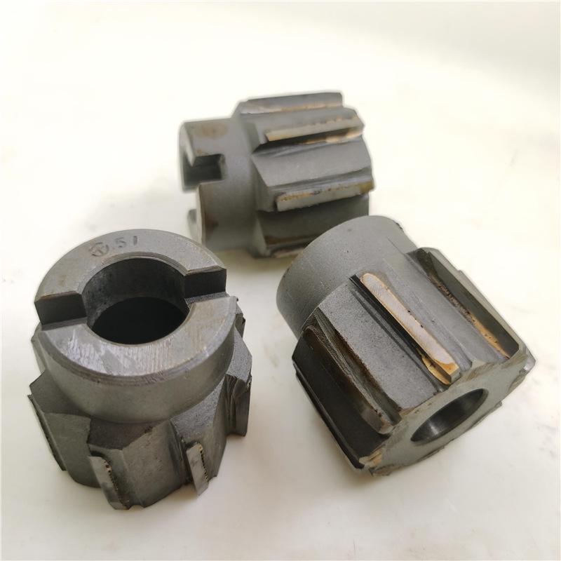 Carbide-Tipped Socket Reamer, 50-51mm OD, 30mm Blade/Overall Length, 20-22mm Tapered Bore