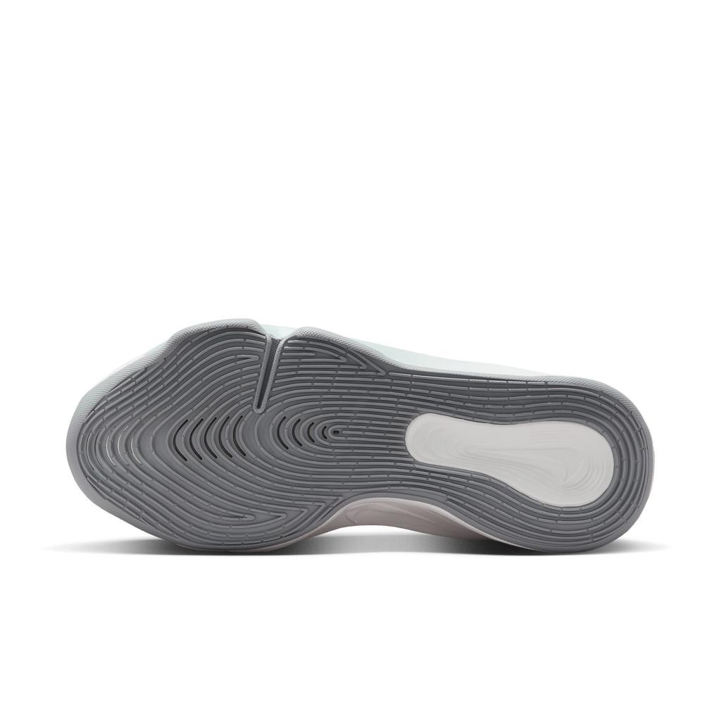 Nike G.T. Hustle 3 Cushioning Slip Resistant Mid Top Basketball Shoes Men's Gray Blue Basketball Shoes FV5952-402