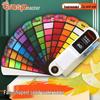 GRASP 60-Color Fan-Shaped Solid Watercolor Paint Set