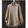 Autumn Color Button Cotton Sweater Cardigan Women Loose and Thin Casual Single-breasted Knitting