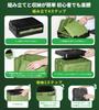 Portable Emergency 180kg Weight Easy to Easy to Compact Includes 12 Waste for Outdoor Water and Nursing Care Toilet, Toilet, Capacity, Carry,