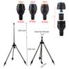 Garden Automatic Rotating Sprinklers 1/2" Female Thread Stainless Steel Tripods Lawn Orchard Irrigation Nozzles 350/550/650 L/H