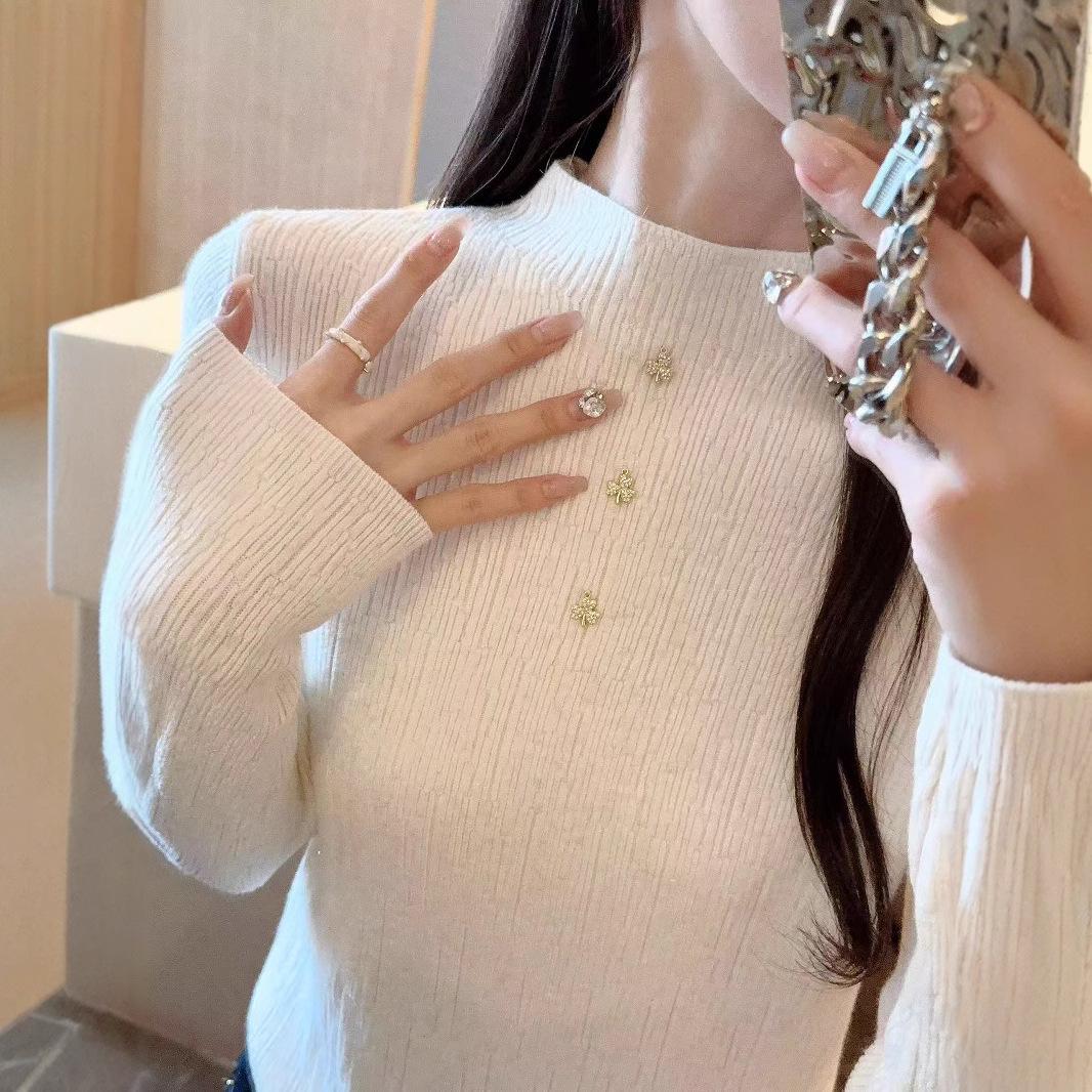 

High-End Early Autumn Women s Sweater: Sexy, Loose, and Relaxed Fit for a Casual Look One Size [90-125 jin]