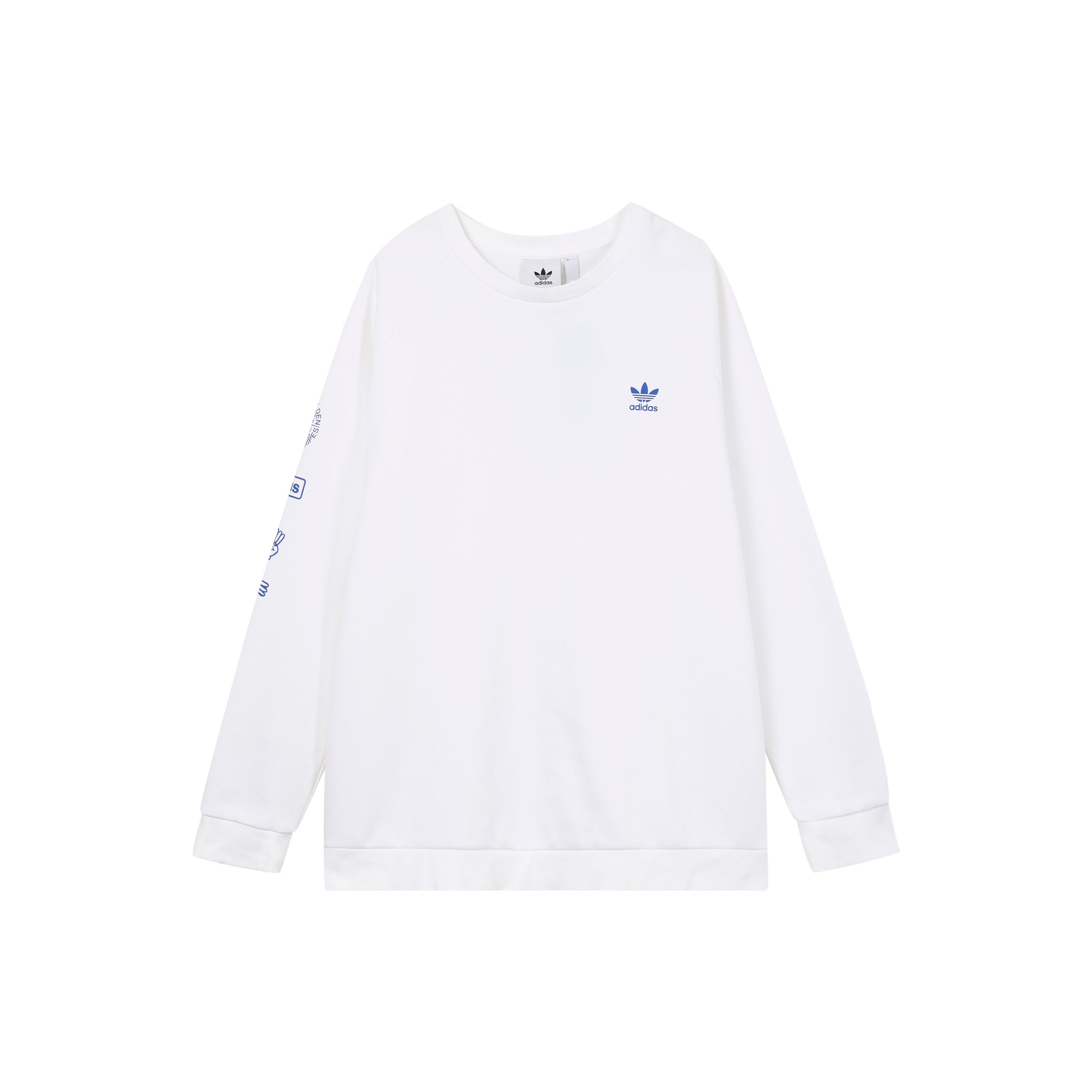 

Мужская толстовка с круглым вырезом Adidas Originals, белая DP8575 L