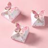 Pink Butterfly Candy Bags Gift Packing Bags Butterfly Birthday Party Decorations Kids Gift Candy Bag Baby Shower Party Supplies