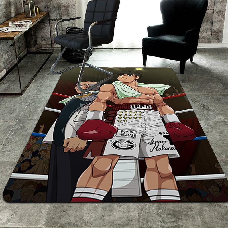 Hajime No Ippo Rug Floor Mat for Living Room or Bedroom Soft and Comfortable Carpet a Gift for Birthday and Holiday.DFF0925320