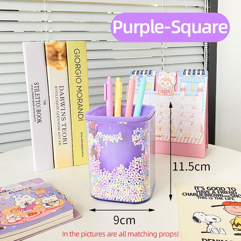 

Креативный держатель для ручек из пенопласта, пенал для канцелярских принадлежностей, органайзер для хранения кистей для макияжа, акриловые украшения в стиле украшения