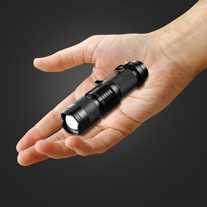 D2 5 Pack Penlight Lights Lantern Ultra Bright Flashlight Torch Waterproof Led Bulbs Adjustable Focus Hunting Cycling Climbing