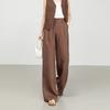 Tencel Linen Wide-leg Pants Women's Summer Thin Loose Linen Pants Old Money Wind Thin Casual Trousers Mopping the Floor