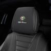 Leather Car Pillowcase Car Supplies Headrest Cover For Alfa Romeo 4C 159 Spider Giulia Giulietta 156 Anti Fouling Decoration Mat