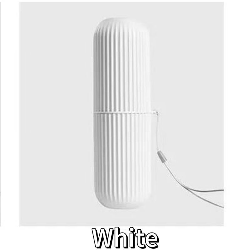Travel Toileting Cup Toothbrush Cup Toothpaste Storage Box Portable Dental Appliance Box Toothbrush Bucket Simple Mouthwash Cup