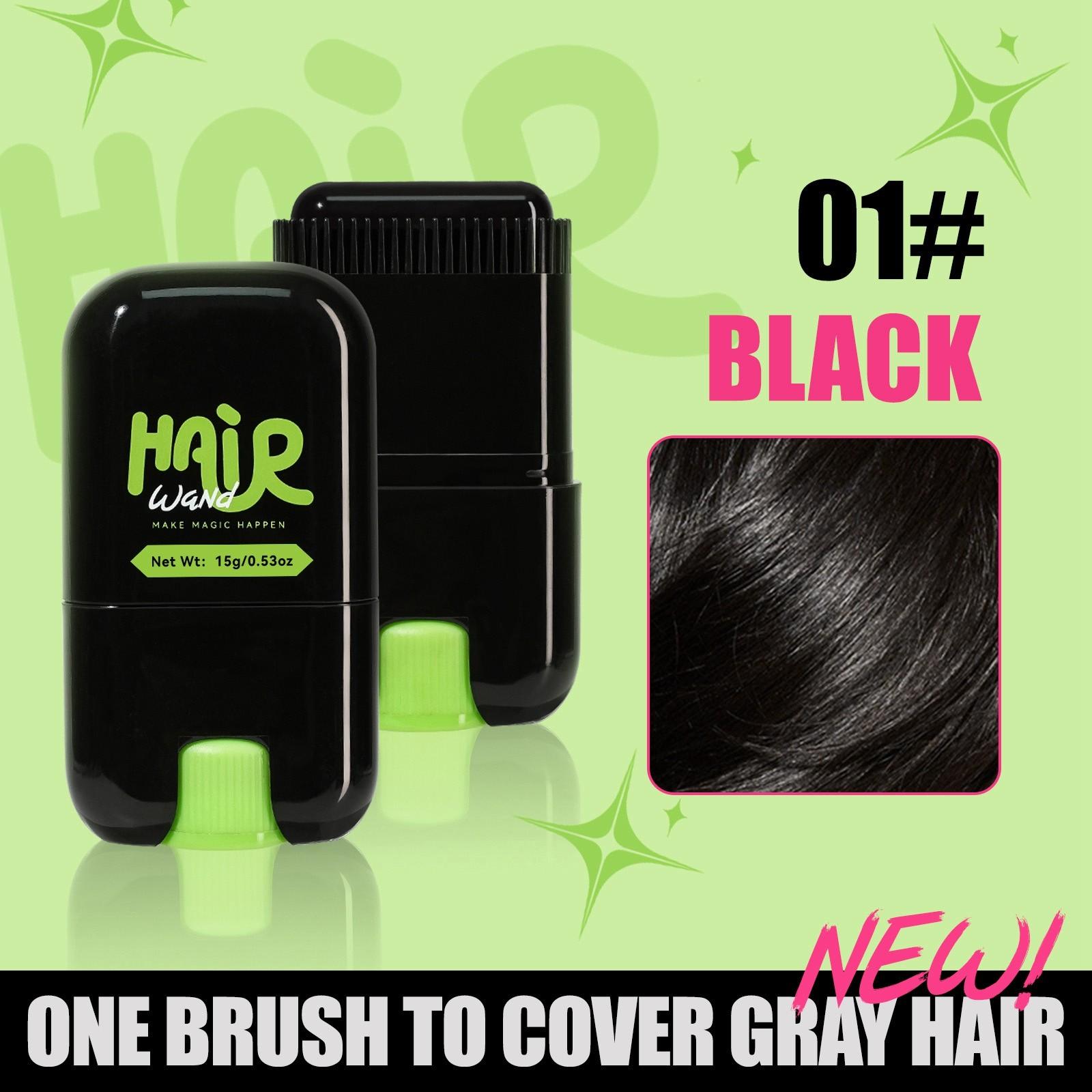 

Временная палочка для волос с расческой, временный дополнительный цветной карандаш, крем-краска для волос, портативная кисть для окрашивания волос One Size