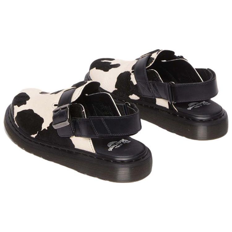 Dr. Martens Round Toe Casual Shoes Women Shoes Black White 31513009